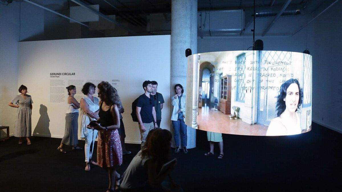 Exposición Gerundi Circular de Clauda Pagès en Tabakalera