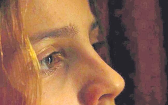 Irudian, 'Sutan' filmaren protagonista; Naroa Miguel Arregi.