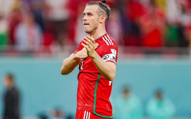 Gareth Bale, durante un reciente partido de la selecci&oacute;n de Gales en el Mundial.