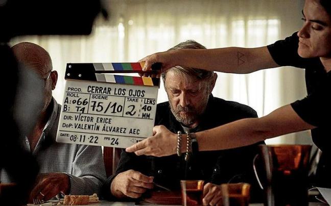 Víctor Erice rueda su cuarto largometraje, ‘Cerrar los ojos’.