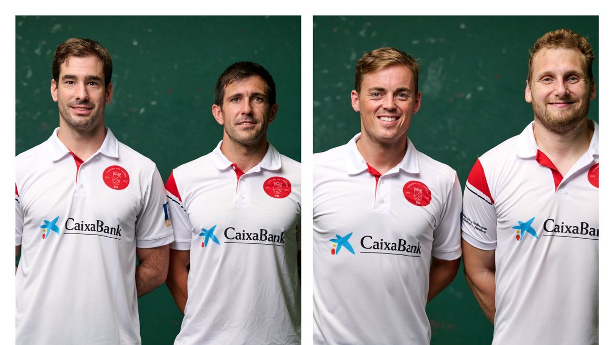 De i. a d.: Ramos, Beunza, Larretche y Cambos.