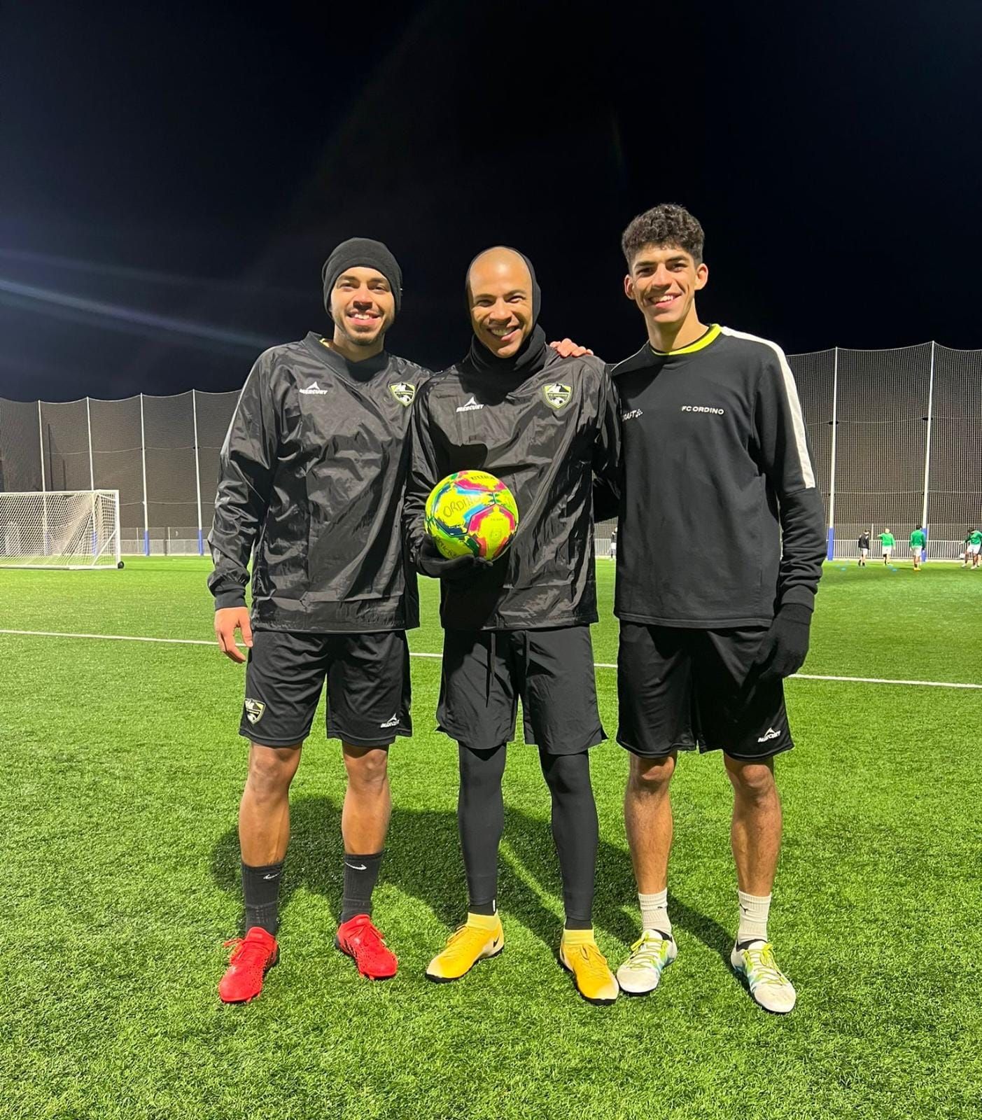 Estrada y los hermanos Gómez en Andorra