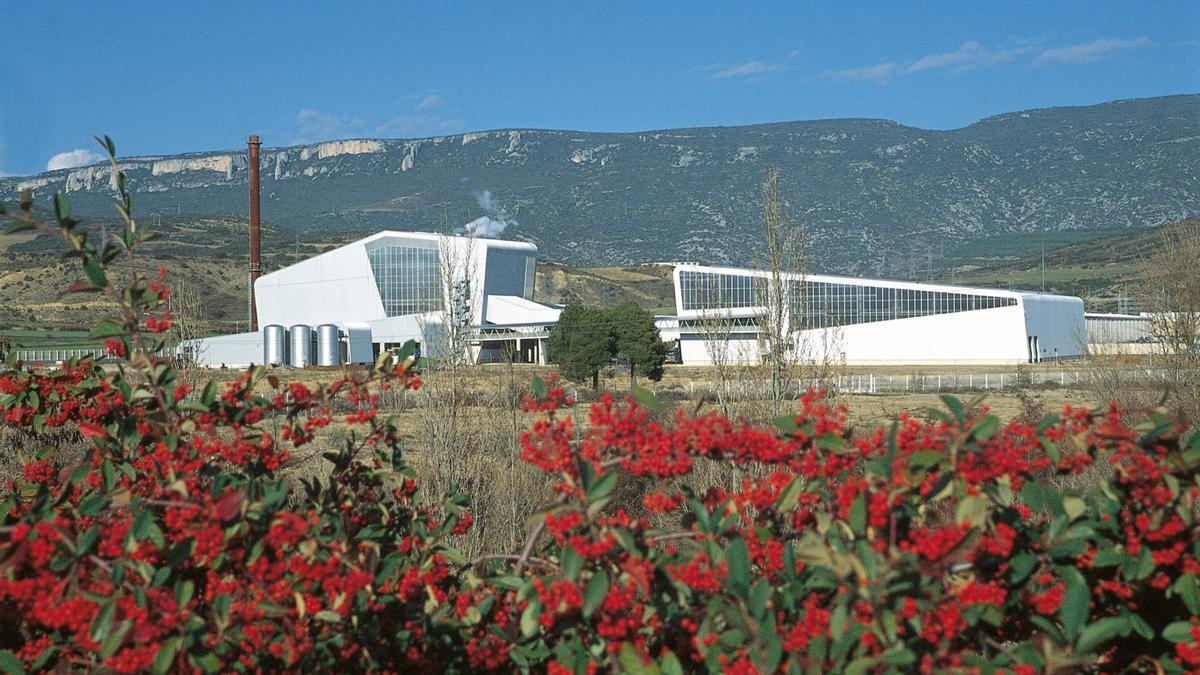 Planta de biomasa de Acciona en Sangüesa, inaugurada hace ya más de 15 años, donde se ubicará la nueva instalación.