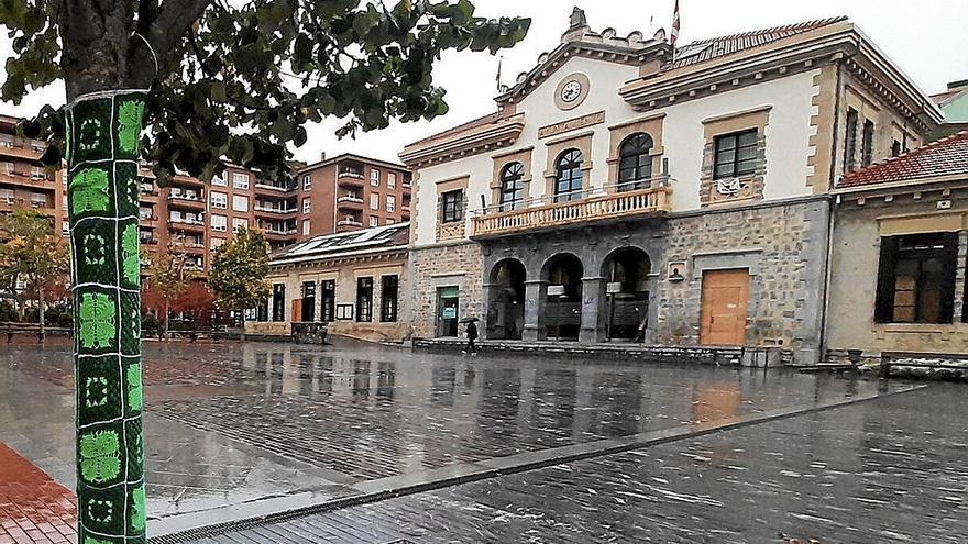 Exterior del Ayuntamiento de Amurrio.