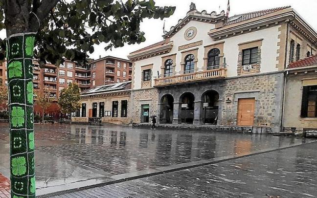 Exterior del Ayuntamiento de Amurrio.