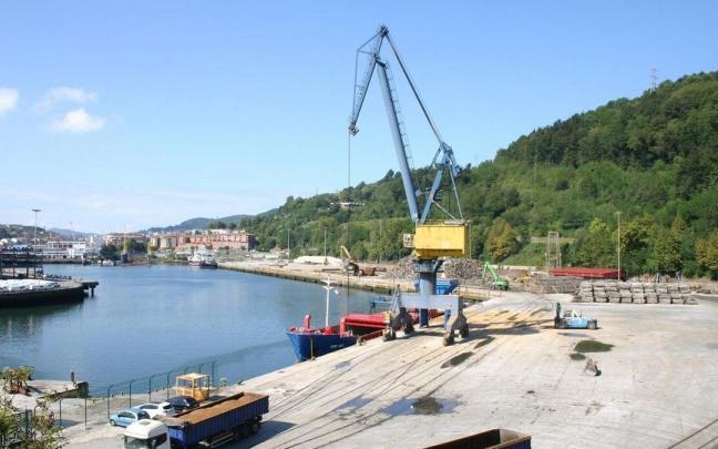 Imagen general del Puerto de Pasaia.