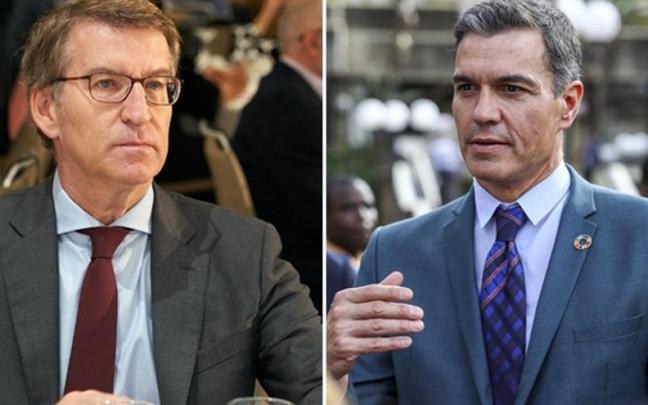 Alberto N&uacute;&ntilde;ez Feij&oacute;o y Pedro S&aacute;nchez.