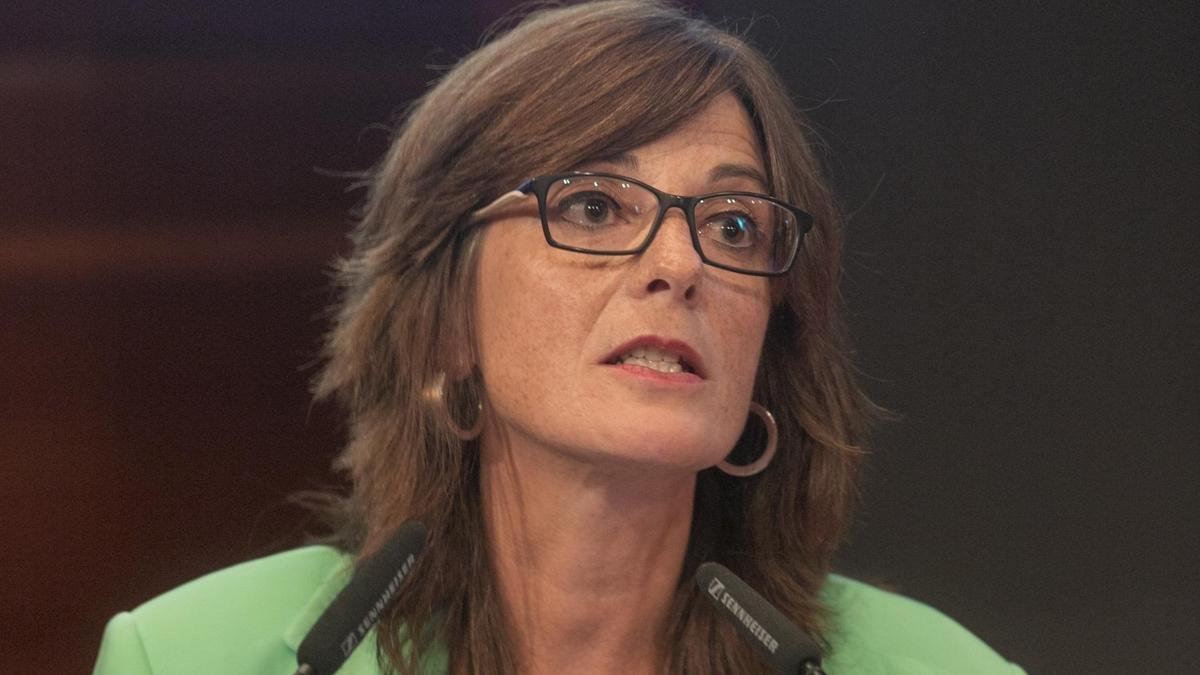 La viceconsejera de Polí­ticas Sociales del Gobierno Vasco, Lide Amilibia Bergaretxe.
