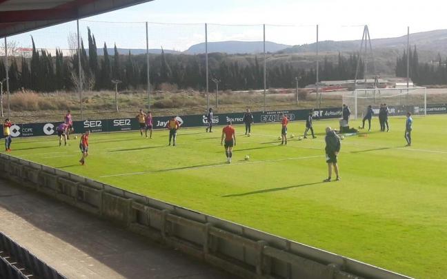 Im&aacute;genes del entrenamiento de Osasuna