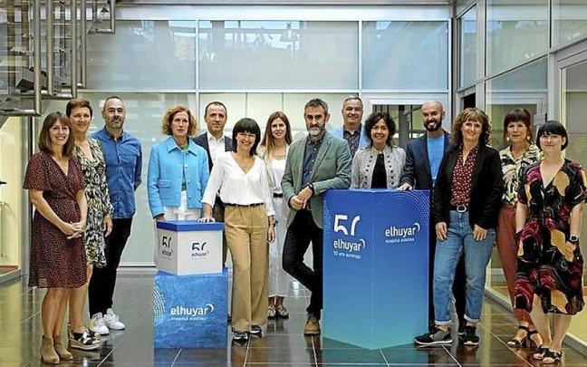 El equipo del programa de divulgación científica, ‘Teknopolis’. | FOTO: EITB El equipo del programa de divulgación científica, ‘Teknopolis’. | FOTO: EITB