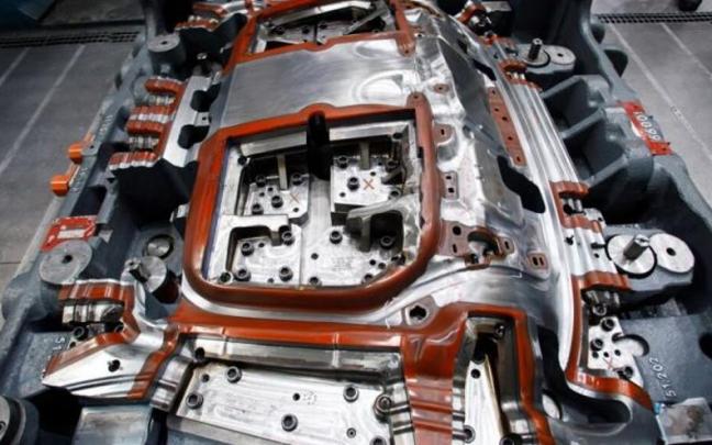 Taller de prensas de VW Navarra