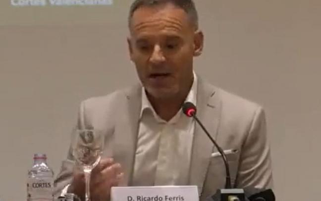 Ricardo Ferris en el acto.