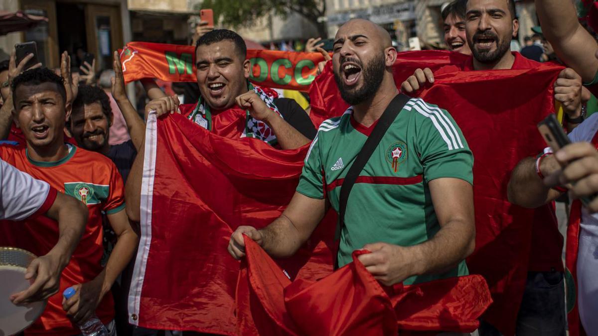 Aficionados de Marruecos.