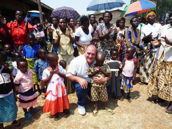 Juan Ramón Etxebarria, en África