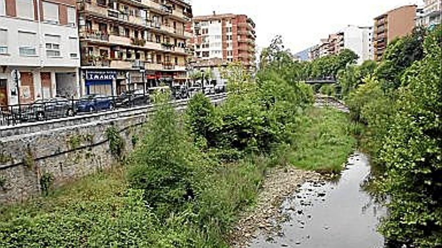 El Nervión en Llodio.