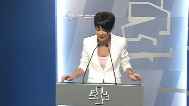 Maddalen Iriarte, portavoz parlamentaria de EH Bildu.