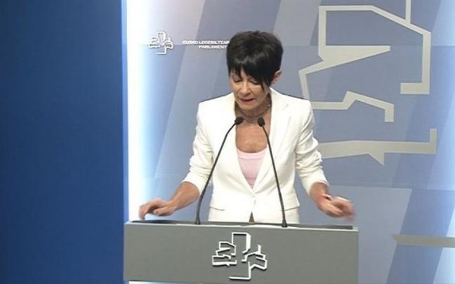 Maddalen Iriarte, portavoz parlamentaria de EH Bildu. Maddalen Iriarte, portavoz parlamentaria de EH Bildu.