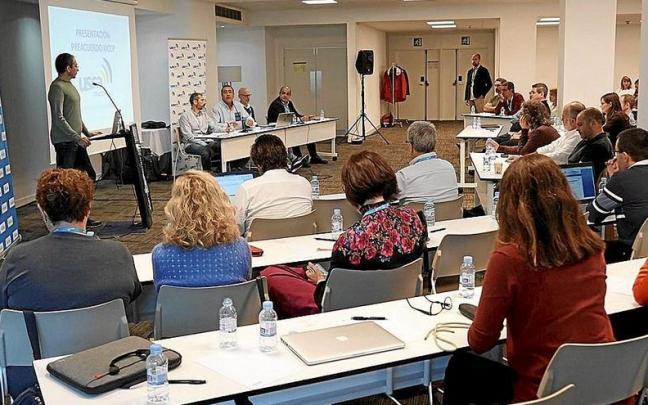 La Uni&oacute;n Sindical de Controladores a&eacute;reos USCA celebr&oacute; esta semana su 34 Congreso Nacional en Bilbao. | FOTO: OSKAR M. BERNAL