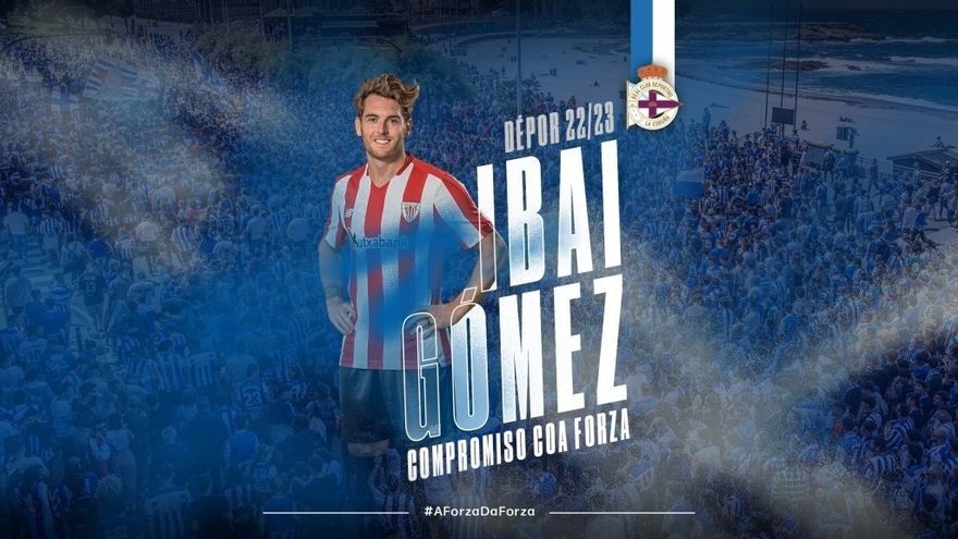Ibai Gómez ficha por el Deportivo.