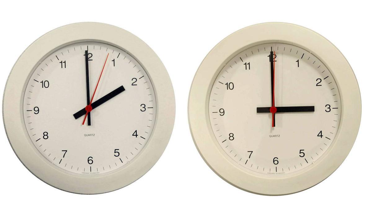 A las tres se retrasar&aacute;n los relojes una hora.