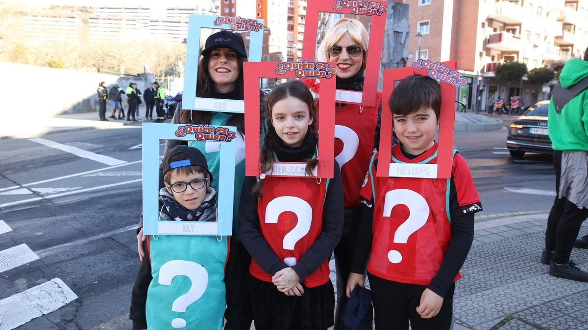 Rebeca, Eva, Izei, Alazne y Julen.