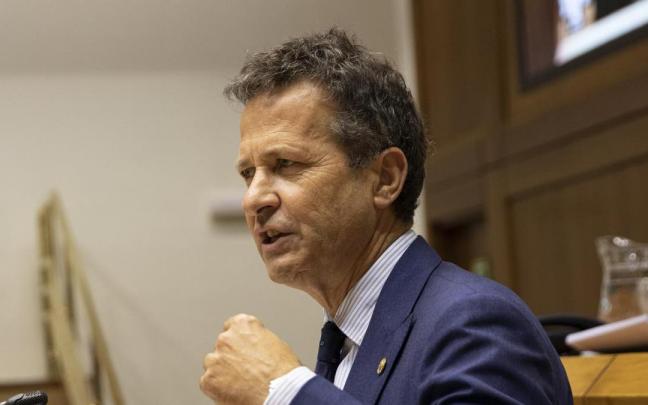 El consejero de Educación, Jokin Bildarratz