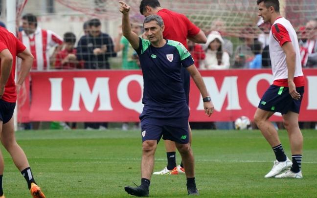 Valverde dirige el primer entrenamiento de la pretemporada
