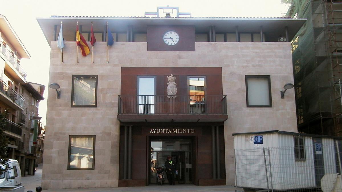 Exterior del Ayuntamiento de Cascante