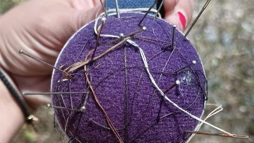 Objeto hallado en un parque de Vitoria