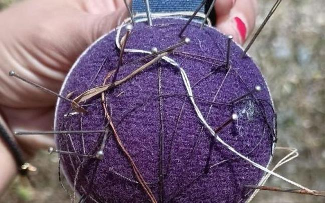 Objeto hallado en un parque de Vitoria