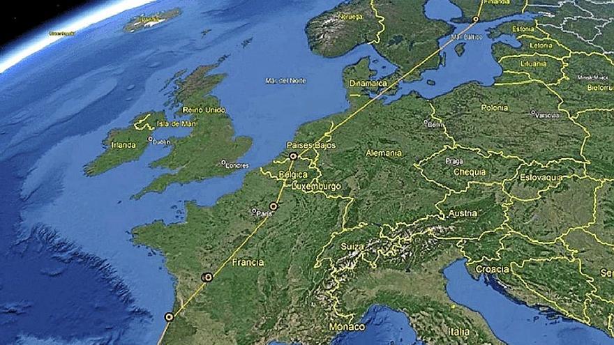 Un zorzal con un GPS colocado en Navarra realizó una ruta migratoria de más de 3.360 kilómetros