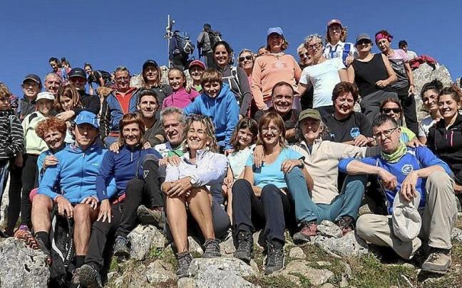 Inda Mendikoak egindako txango batean. | ARGAZKIA: INDA MENDI ELKARTEA