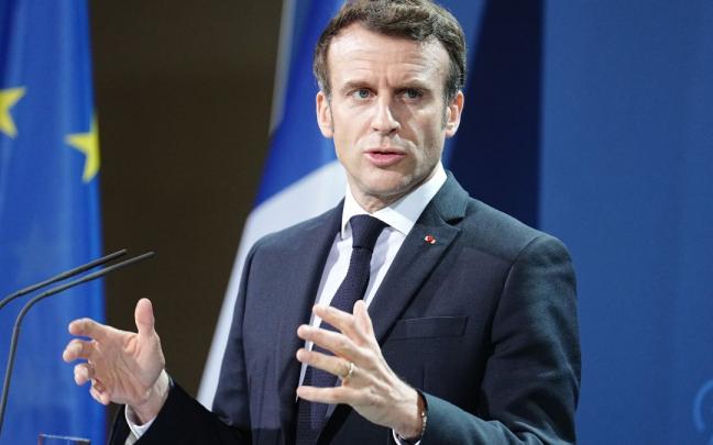 Macron. Macron.