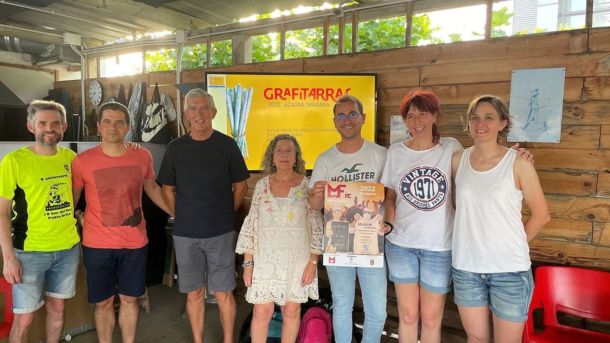 Presentacion de la semana de Gracitarras y del festival ModderMass de Azagra