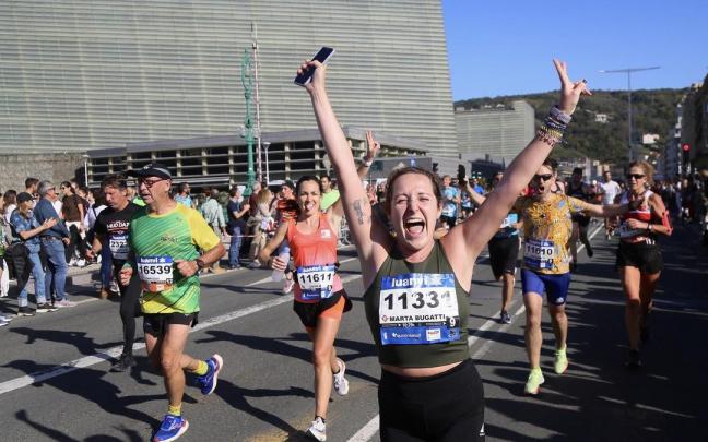 Las imágenes de la Behobia-San Sebastián