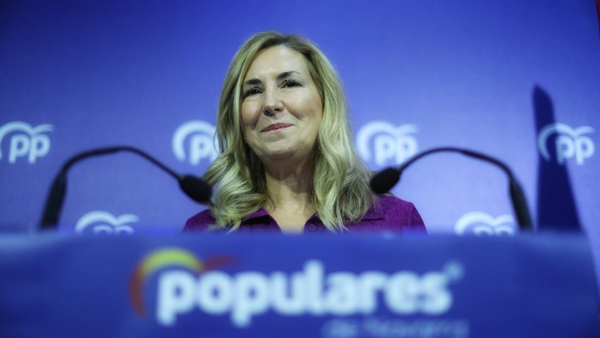 Ana Beltrán, en una reciente rueda de prensa.