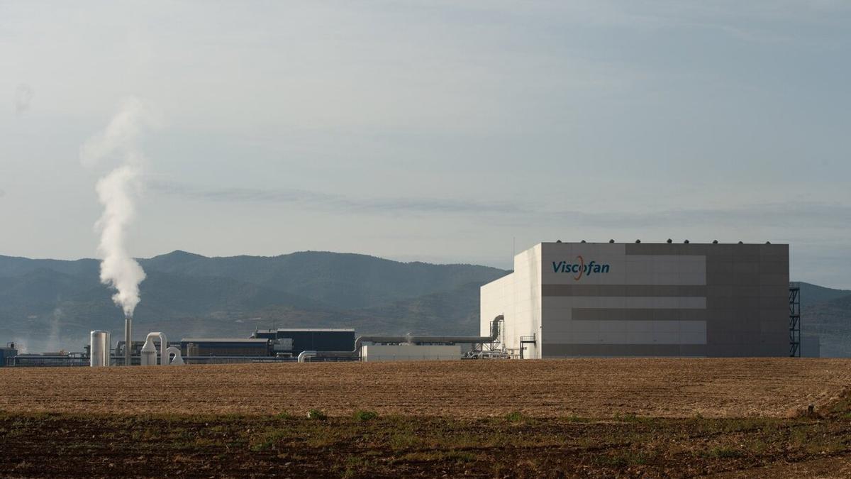 Planta de Viscofan en C&aacute;seda.