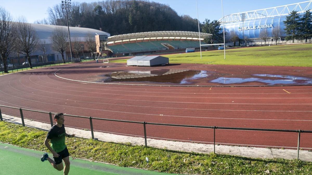 Miniestadio de Anoeta, cuya reforma comenzará este año.