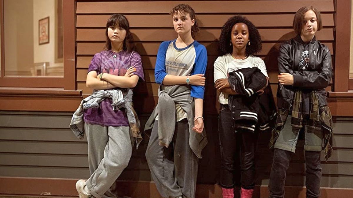 Las protagonistas de la serie ‘Paper Girls’.