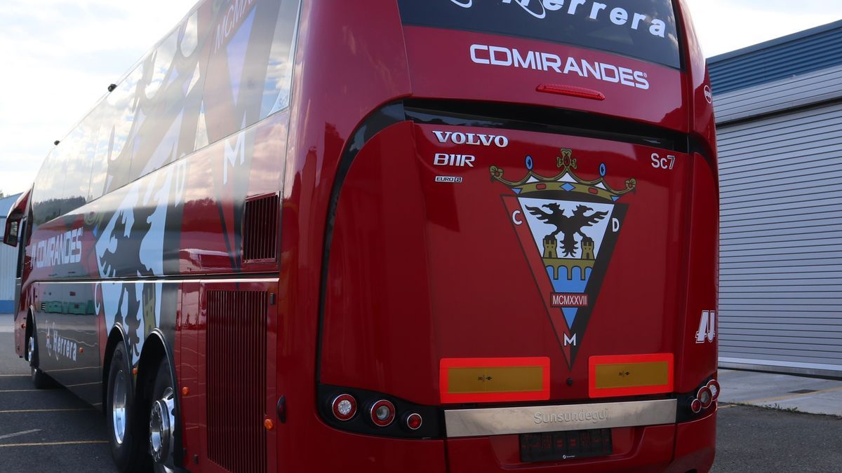 Parte trasera del autobús.