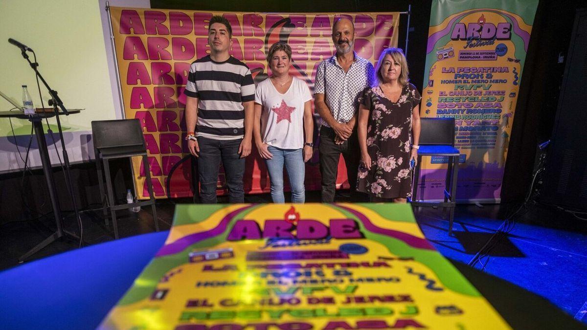 De izquierda a derecha, Ra&uacute;l del R&iacute;o, Mar&iacute;a Garc&iacute;a Barberena, Javier Muruzabal y Susana Frommknecht.