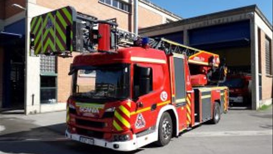 Vehículo del parque de Bomberos de Vitoria