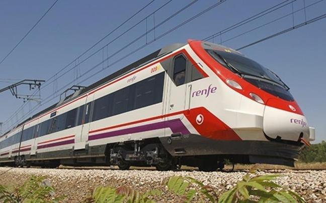 Un tren de Renfe. Un tren de Renfe.