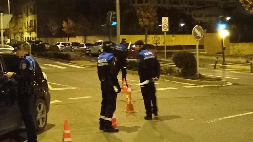 Agentes de la Policía Local de Tudela.