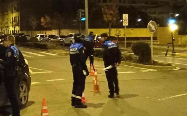 Agentes de la Polic&iacute;a Local de Tudela.