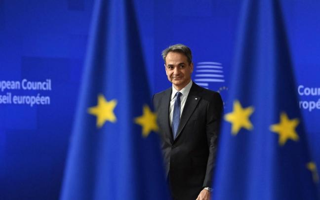 El primer ministro griego, Kyriakos Mitsotakis El primer ministro griego, Kyriakos Mitsotakis