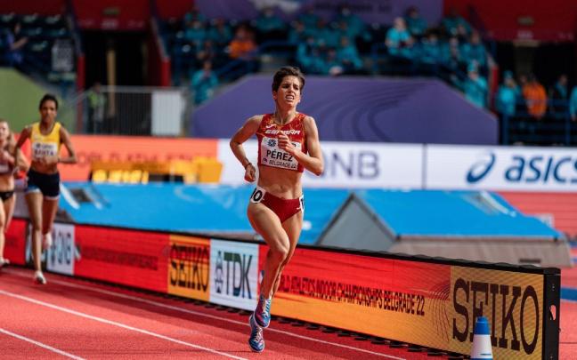 La atleta Marta Pérez. La atleta Marta Pérez.