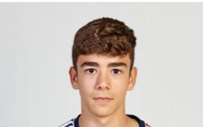 Asier Bonel Aicua, delantero de Osasuna.