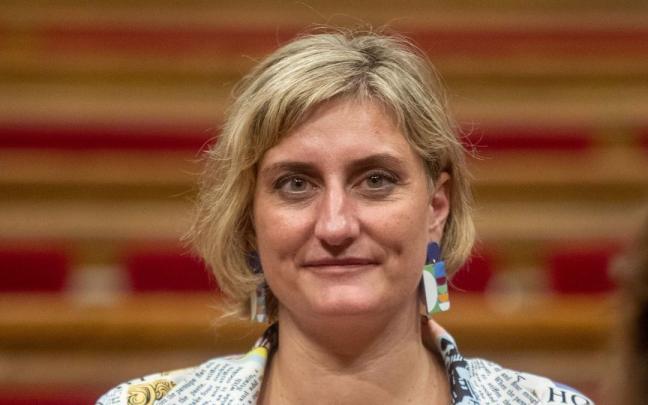 La vicepresidenta primera del Parlament Alba Vergés. La vicepresidenta primera del Parlament Alba Vergés.
