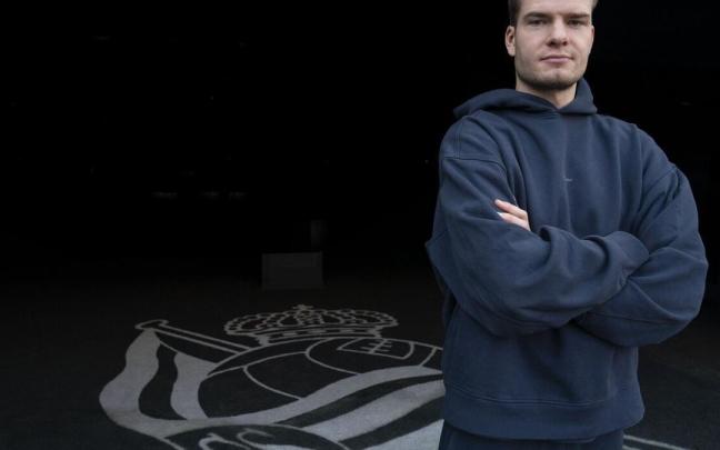 Alexander Sorloth posa para este periódico Alexander Sorloth posa para este periódico